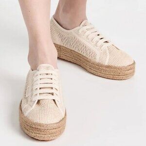 Superga Macrame Espadrille Sneaker